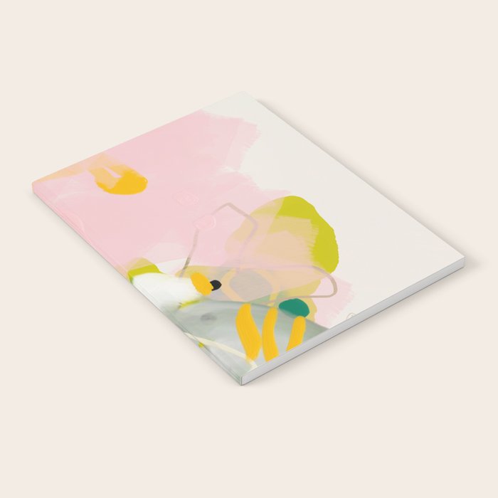 floral abstract spring bouquet 2 Notebook Gallery Image 2