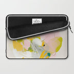floral abstract spring bouquet 2 Laptop Sleeve Gallery Image 2