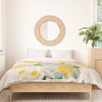 floral abstract spring bouquet 2 Duvet Cover Gallery Image 3