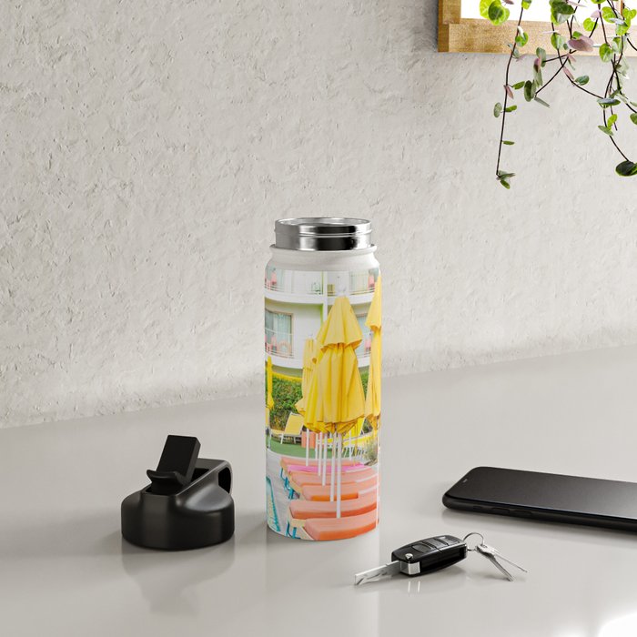 Swimming in Palm Springs - Travel Photography Water Bottle Gallery Image 4