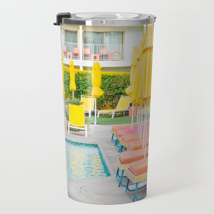 Swimming in Palm Springs - Travel Photography Travel Mug Gallery Image 3