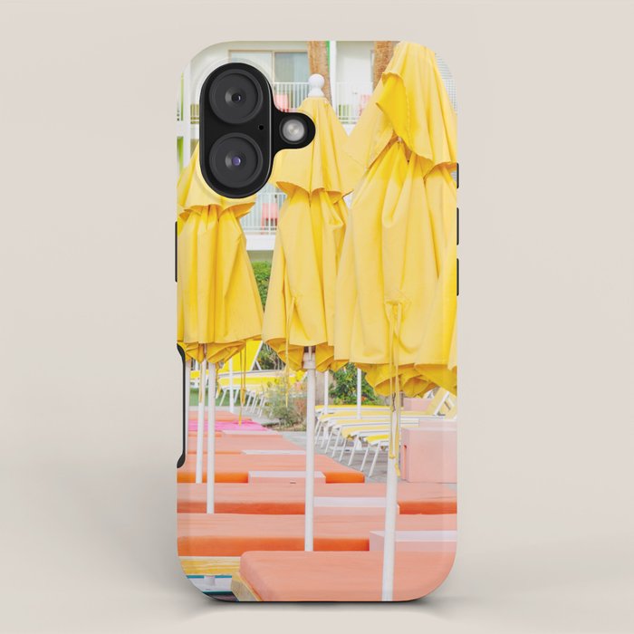 Swimming in Palm Springs - Travel Photography iPhone Case Gallery Image 1