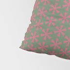 Mid Century Modern Asterisk Pattern Pillow Sham Gallery Image 4