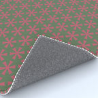 Mid Century Modern Asterisk Pattern Rug Gallery Image 4