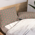 Mid Century Modern Asterisk Pattern Pillow Sham Gallery Image 2