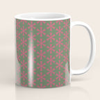 Mid Century Modern Asterisk Pattern Coffee Mug Gallery Image 1