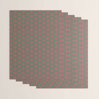 Mid Century Modern Asterisk Pattern Wrapping Paper Gallery Image 3