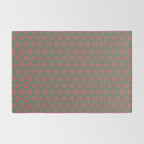 Mid Century Modern Asterisk Pattern Rug Gallery Image 2