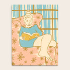 Portrait of a Woman Reading - Quiet Time 1 Notebook Gallery Image 4