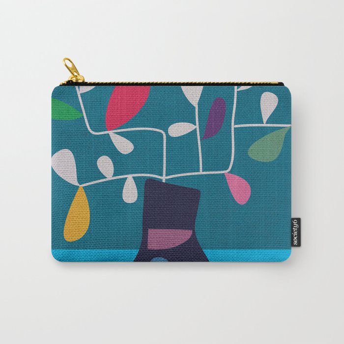 Vase of Vibrance 1 Carry All Pouch Gallery Image 1