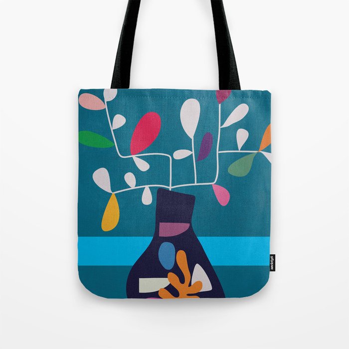 Vase of Vibrance 1 Tote Bag Gallery Image 1
