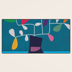 Vase of Vibrance 1 Desk Mat Gallery Image 3