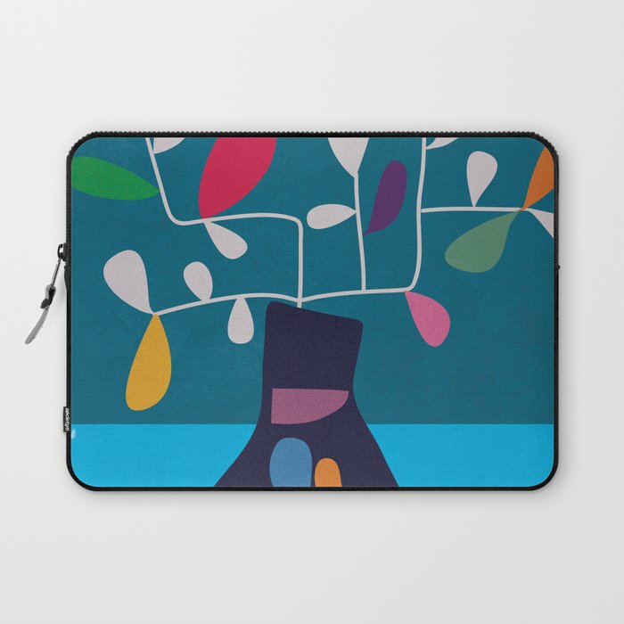 Vase of Vibrance 1 Laptop Sleeve Gallery Image 1