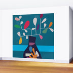 Vase of Vibrance 1 Wall Mural Gallery Image 2
