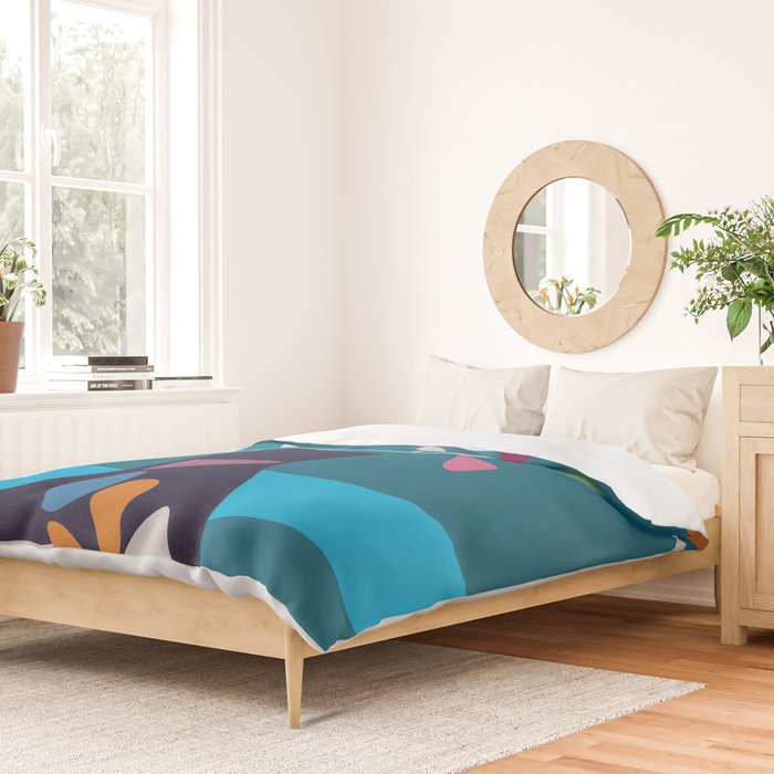 Vase of Vibrance 1 Duvet Cover Gallery Image 2