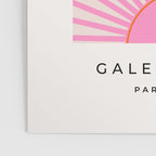 Le Soleil | 01 - Retro Sun Print Pink Aesthetic Preppy Decor Modern Abstract Sunshine Poster Gallery Image 3