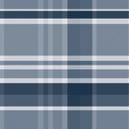 Blue Plaid Pattern, Geometric Art Coffee Mug Gallery Image 2
