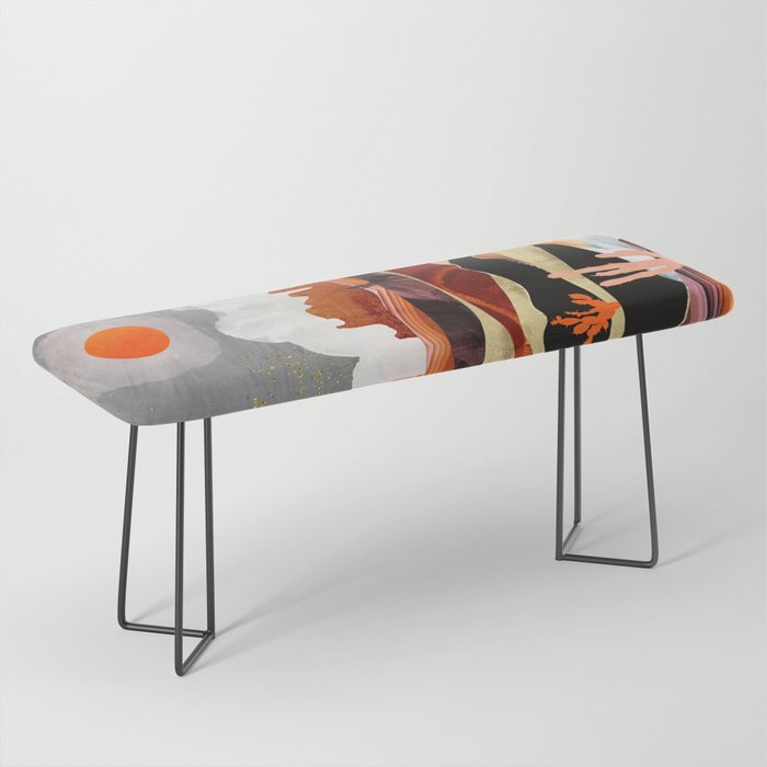 Coral Desert Lake Bench Gallery Image 1