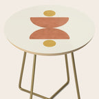 Half-circle Balance - Orange Side Table Gallery Image 2