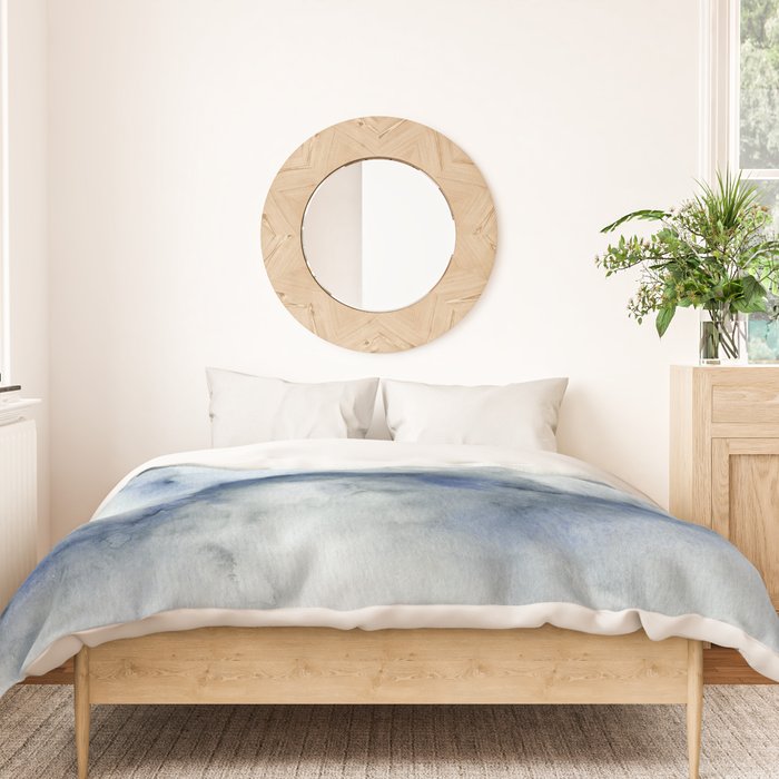 Indigo Abstract Painting | No.3 Duvet Cover Gallery Image 3