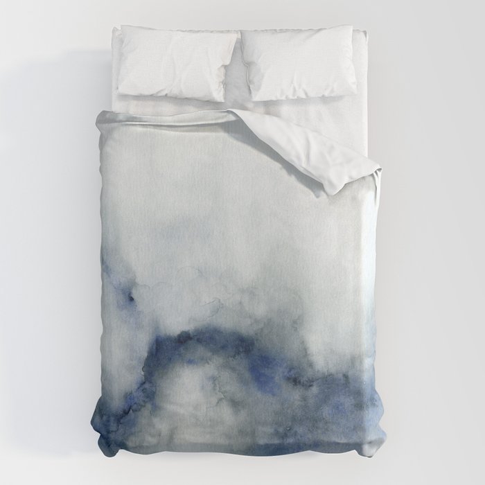 Indigo Abstract Painting | No.3 Duvet Cover Gallery Image 6