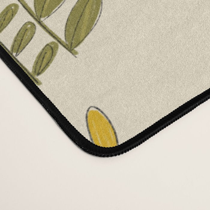 Sunflower - Block Print Desk Mat Gallery Image 4