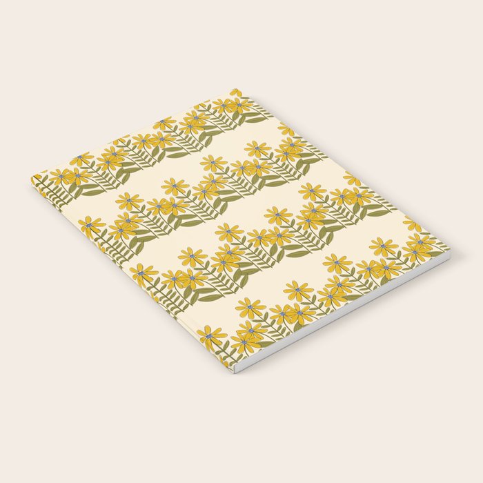 Sunflower - Block Print Notebook Gallery Image 2