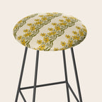 Sunflower - Block Print Stool Gallery Image 2