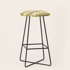 Sunflower - Block Print Stool Gallery Image 1
