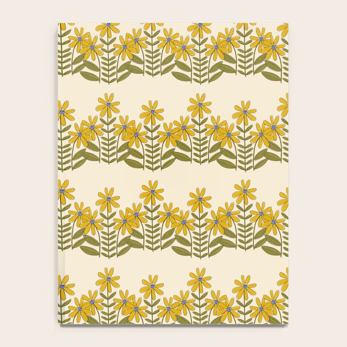 Sunflower - Block Print Notebook Gallery Image 4