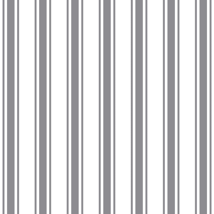Gray blue ticking stripes Coffee Mug Gallery Image 2