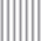 Gray blue ticking stripes Coffee Mug Gallery Image 2