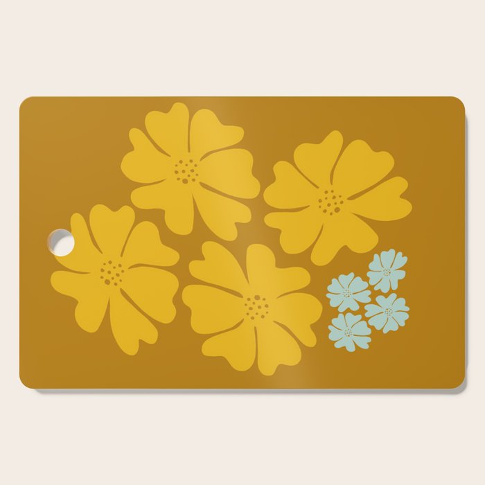 Golden Bloom Cutting Board Gallery Image 1