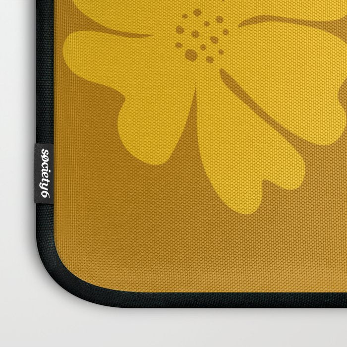 Golden Bloom Laptop Sleeve Gallery Image 3