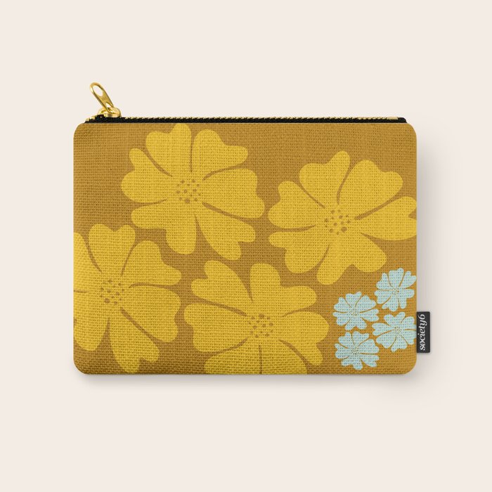 Golden Bloom Carry All Pouch Gallery Image 1