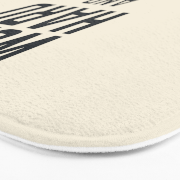 Work hard and be nice to people, vintage sign, inspirational quote, motivational, funny Bath Mat Gallery Image 3
