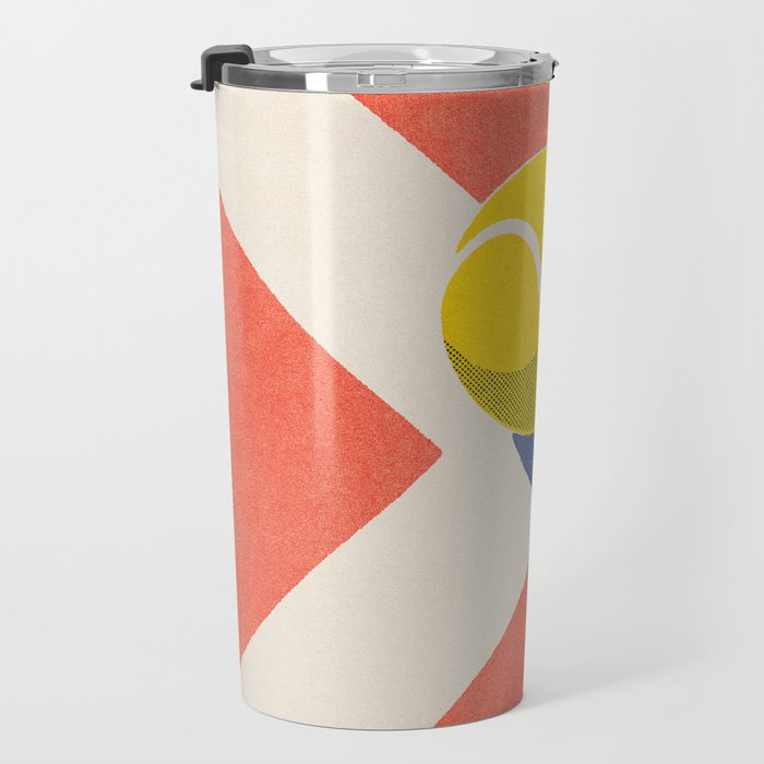 BALLS / Tennis - clay court II Travel Mug Gallery Image 3