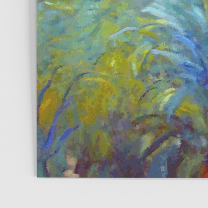Agapanthus Claude Monet Floral Art Poster Gallery Image 3