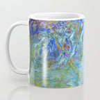 Agapanthus Claude Monet Floral Art Coffee Mug Gallery Image 3
