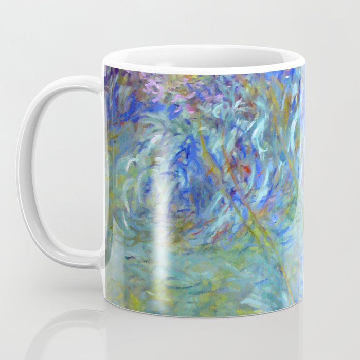 Agapanthus Claude Monet Floral Art Coffee Mug Gallery Image 3