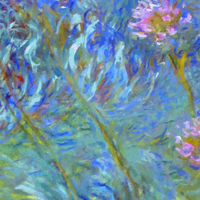 Agapanthus Claude Monet Floral Art Coffee Mug Gallery Image 2