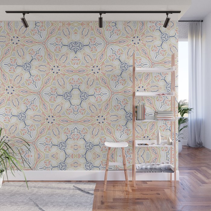 Modern mosaic mandalas Wall Mural Gallery Image 1