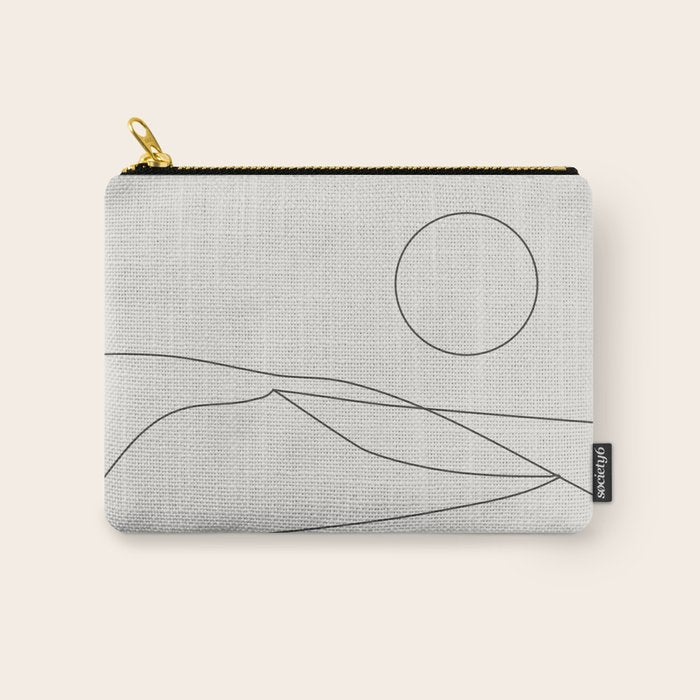 Abstract Landscape 15A Carry All Pouch Gallery Image 1