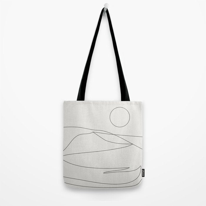 Abstract Landscape 15A Tote Bag Gallery Image 2