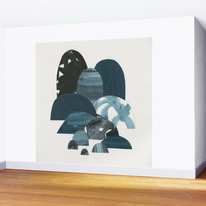 Floating Icebergs Wall Mural Gallery Image 2