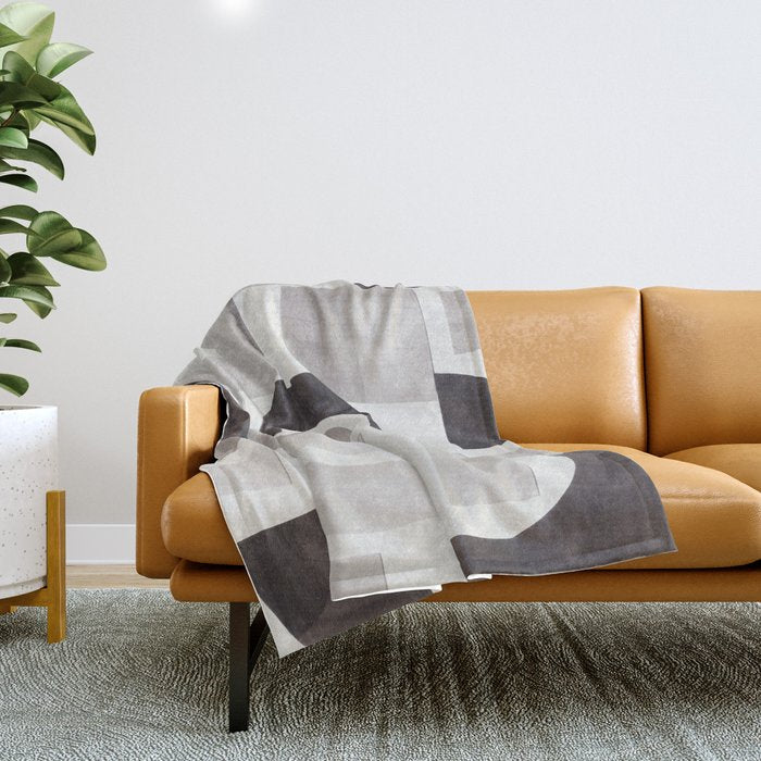 Shapes & Sizes #1 Throw Blanket Gallery Image 1