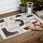 Shapes & Sizes #1 Outdoor Rug Gallery Image 2