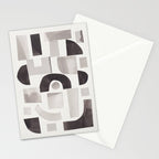 Shapes & Sizes #1 Stationery Card Gallery Image 2