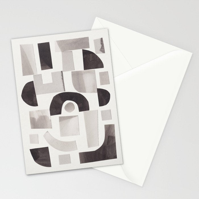 Shapes & Sizes #1 Stationery Card Gallery Image 2