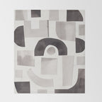 Shapes & Sizes #1 Throw Blanket Gallery Image 2